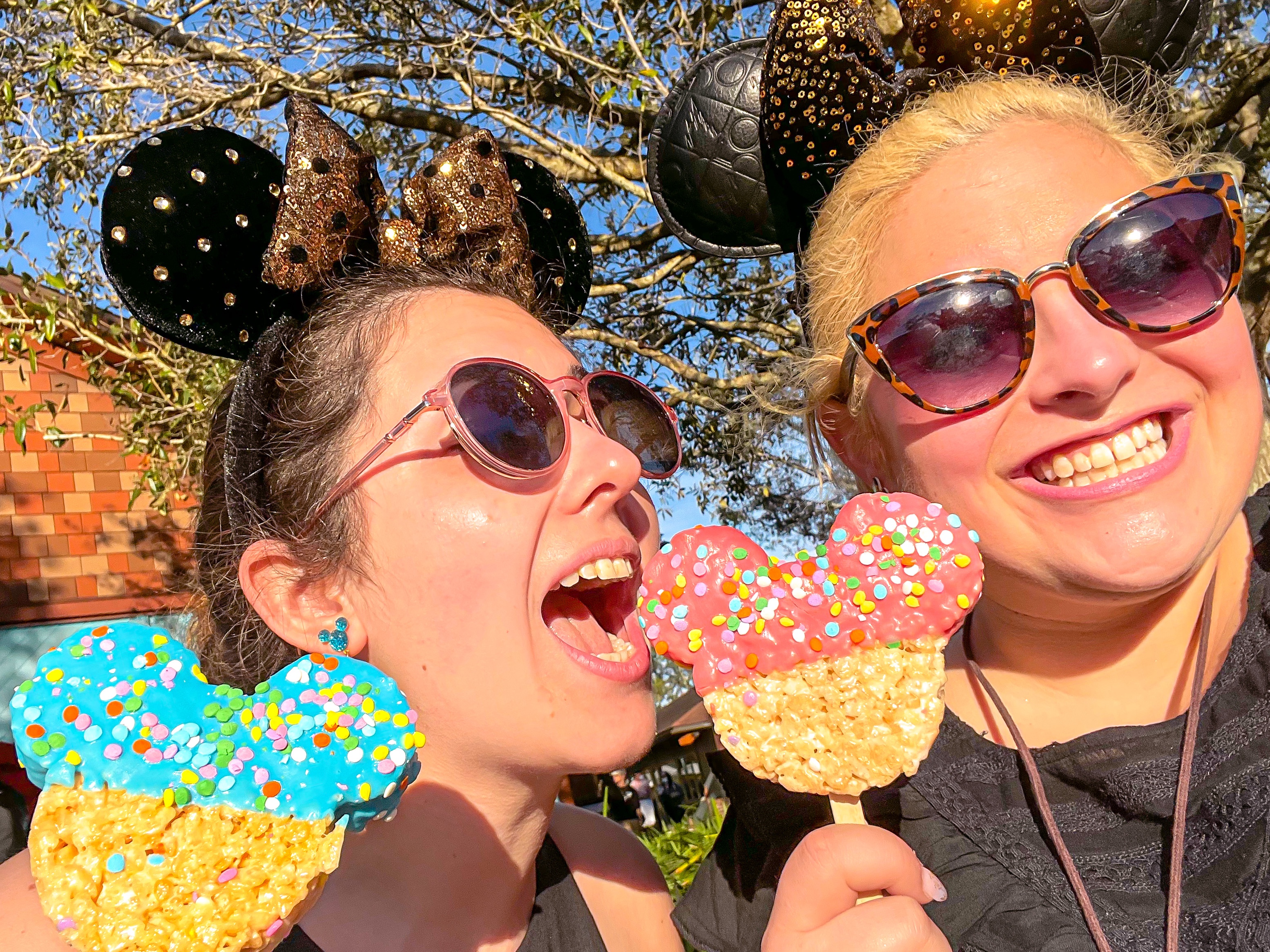 Molly and Megz in Walt Disney World in 2022, spending their DDP snack credits at Goofy's Candy Co - Coaster Corner Blog Molly and Megz in Walt Disney World in 2022, spending their DDP snack credits at Goofy's Candy Co